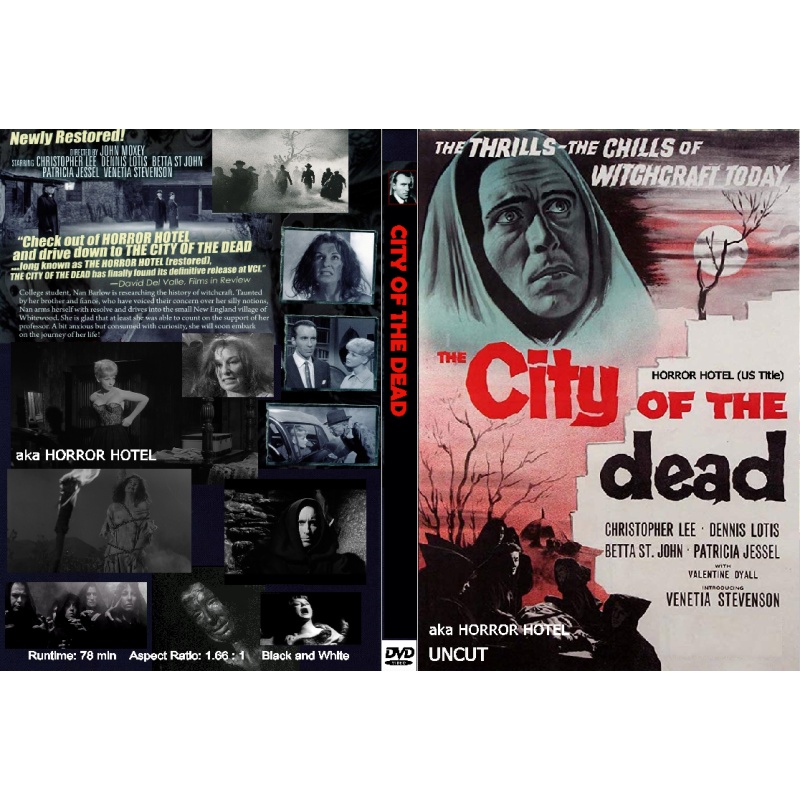 CITY OF THE DEAD aka HORROR HOTEL (1960) Christopher Lee