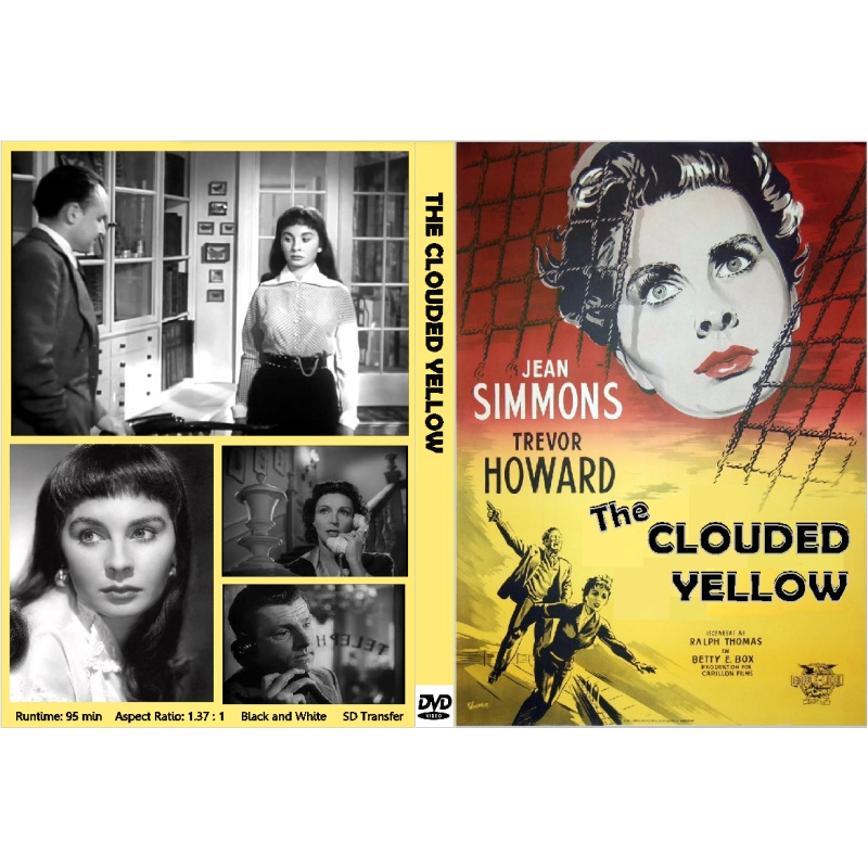 THE CLOUDED YELLOW (1950) Jean Simmons Trevor Howard Kenneth More