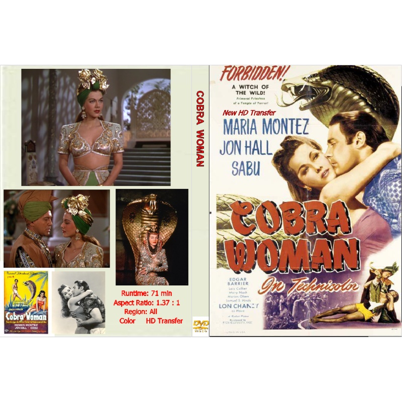 COBRA WOMAN (1944) Maria Montez