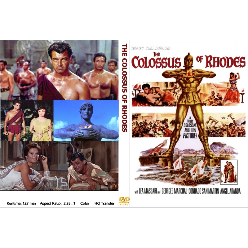 THE COLOSSUS OF RHODES (1961) Rory Calhoun