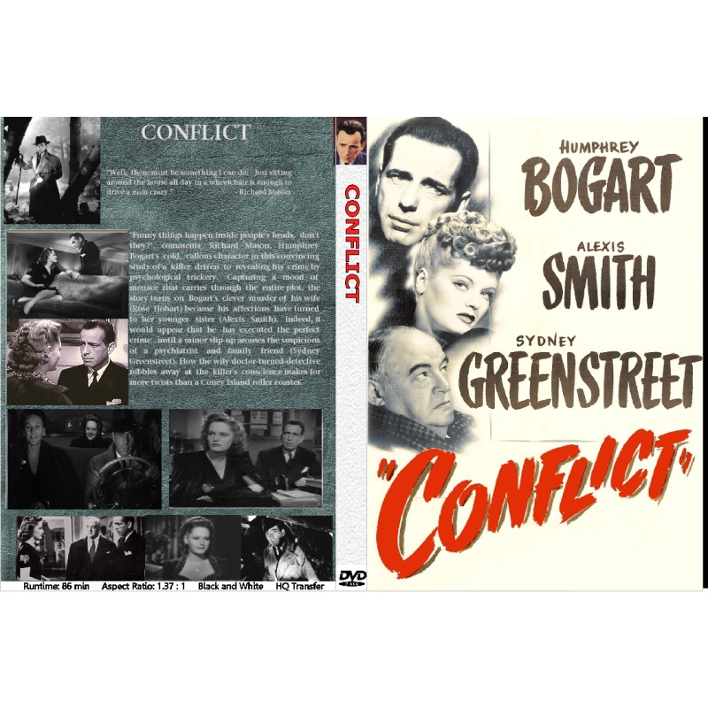 CONFLICT (1945) Humphrey Bogart