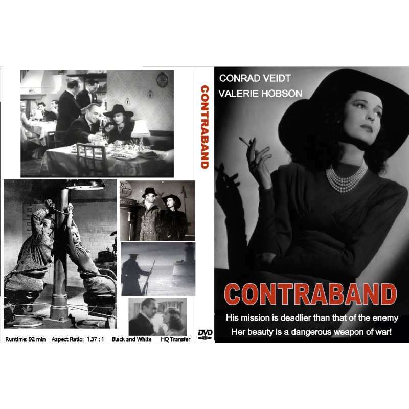 CONTRABAND (1940) Conrad Veidt Valerie Hobson