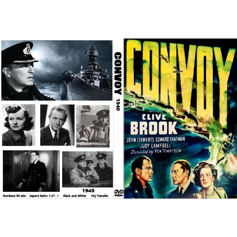 CONVOY (1940) Stewart Granger