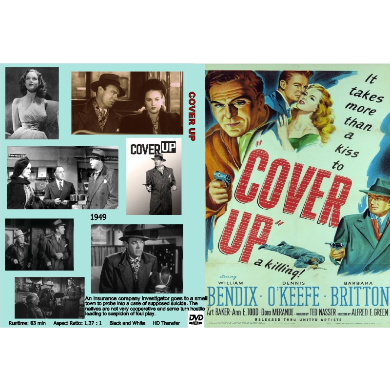 COVER UP (1949) Dennis O'Keefe