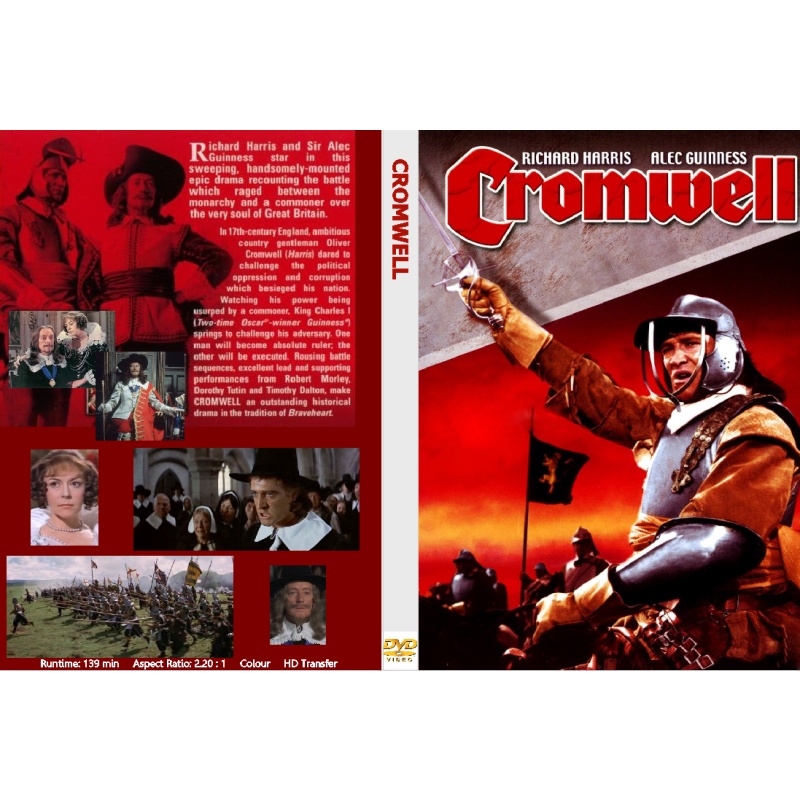 CROMWELL (1970) Alec Guinness Richard Harris