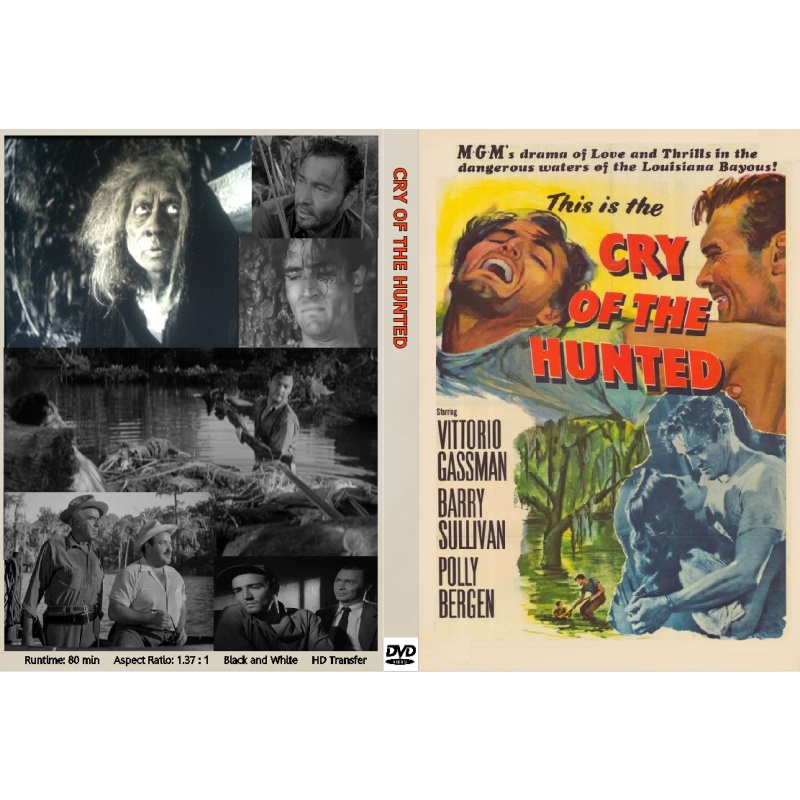 CRY OF THE HUNTED (1953) Vittorio Gassman Barry Sullivan