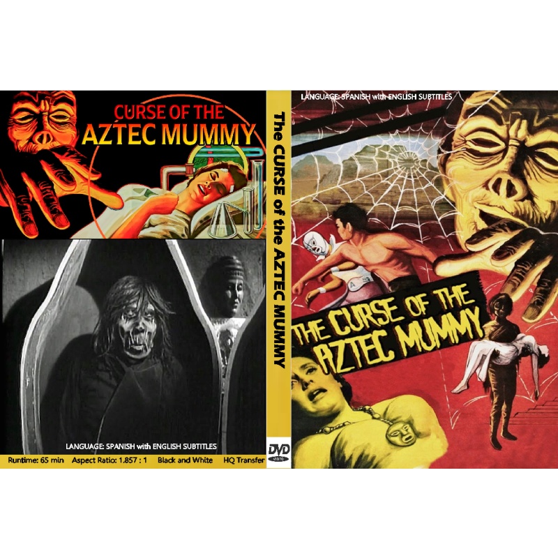 THE CURSE OF THE AZTEC MUMMY (1957) Mexican horror