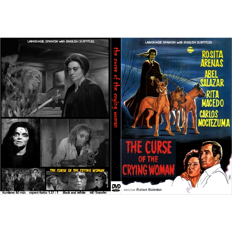 CURSE OF THE CRYING WOMAN (1963) Mexican horror