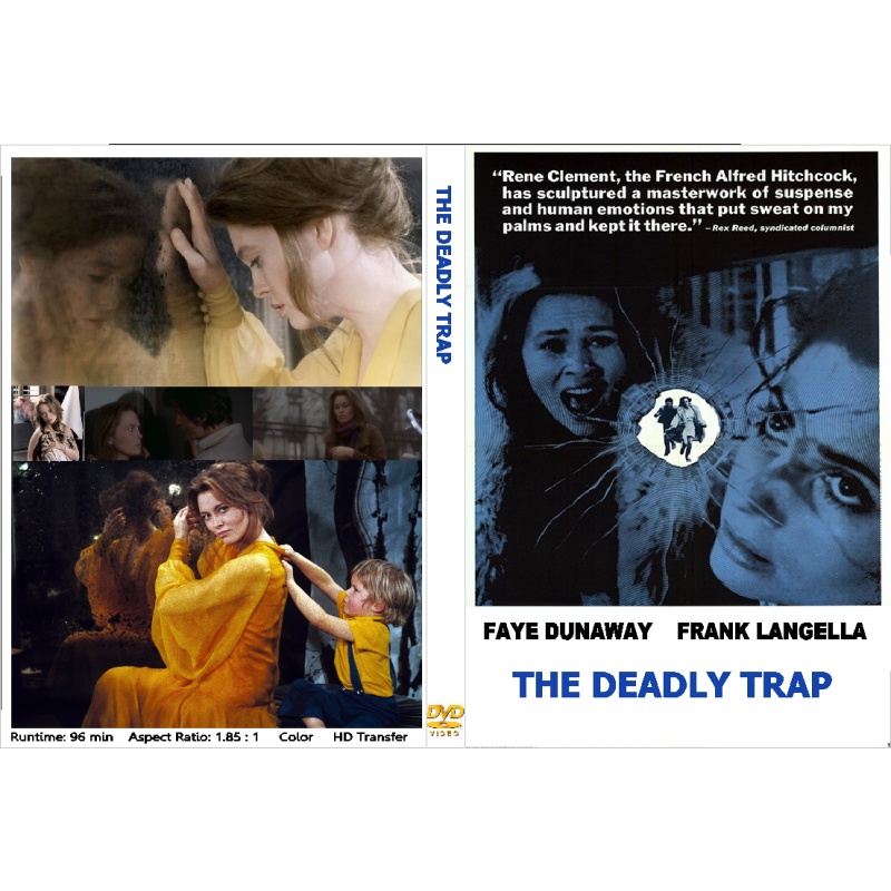 THE DEADLY TRAP (1971) Faye Dunaway Frank Langella