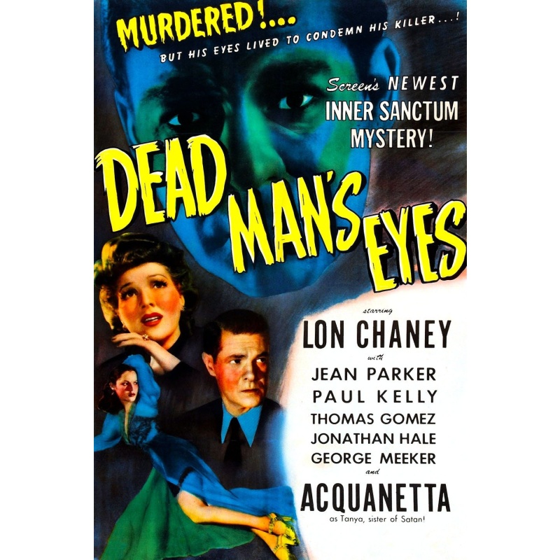 Dead Man's Eyes   1944  DVD