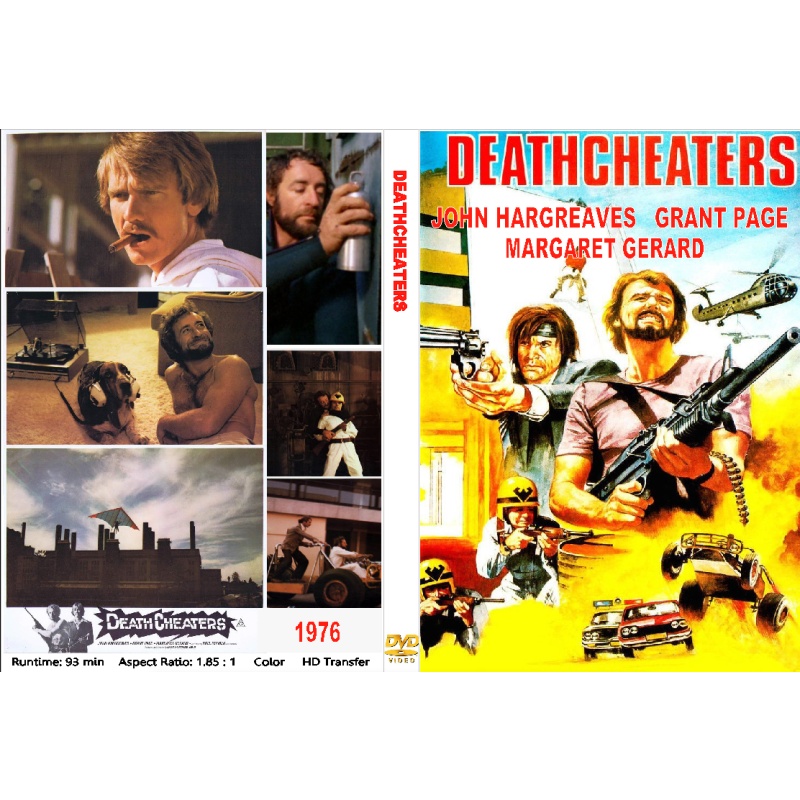 DEATHCHEATERS (1976) John Hargreaves Annie Semler