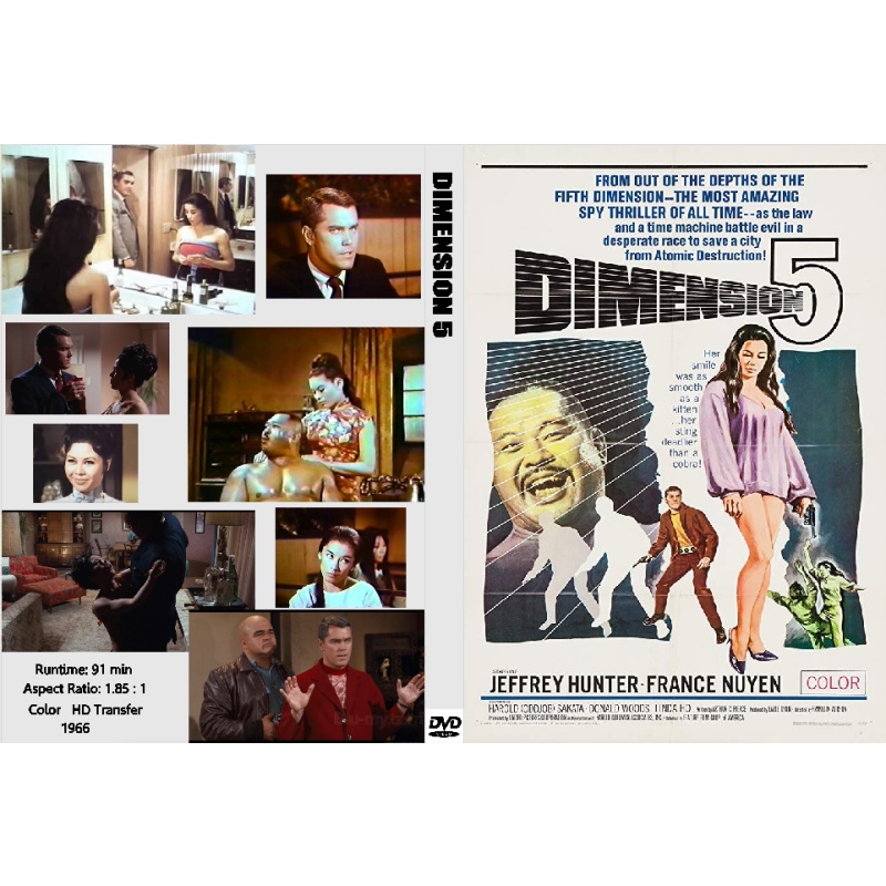DIMENSION 5 (1966) Jeffrey Hunter