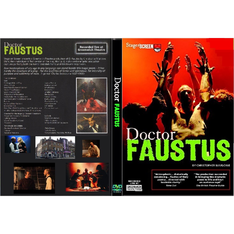 DOCTOR FAUSTUS Live at the Greenwich Theatre