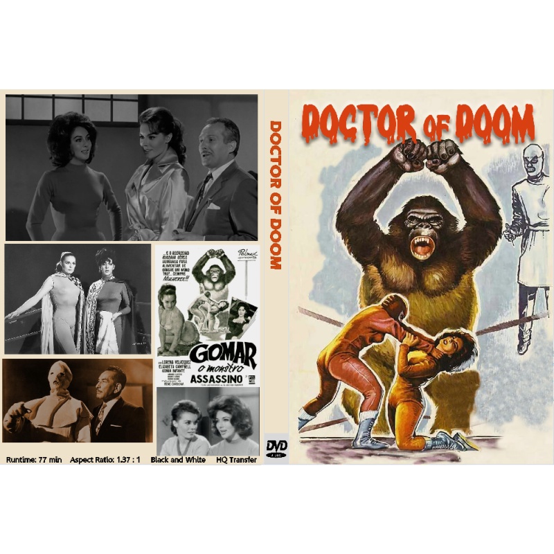 DOCTOR OF DOOM (1963) Mexican Horror English Version