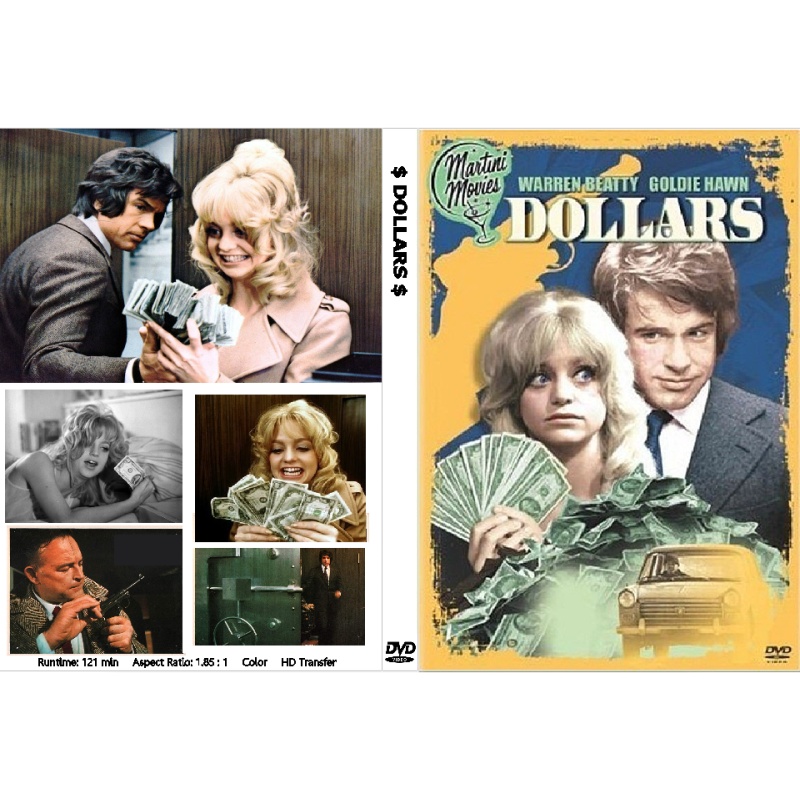 DOLLARS (1971) Warren Beatty Goldie Hawn