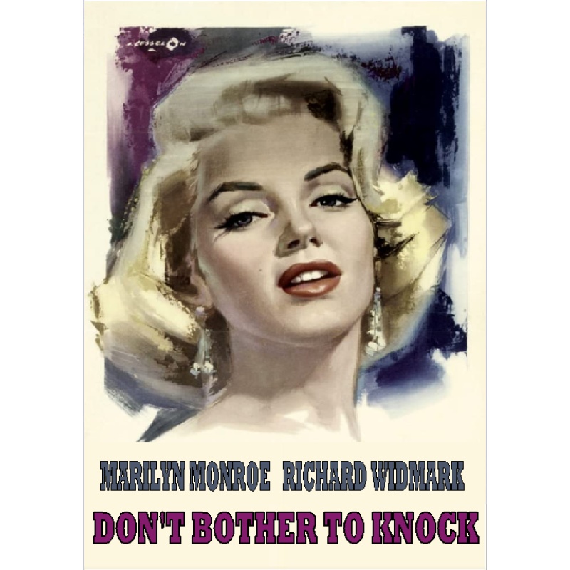 DON'T BOTHER TO KNOCK (1952) Richard Widmark Marilyn Monroe