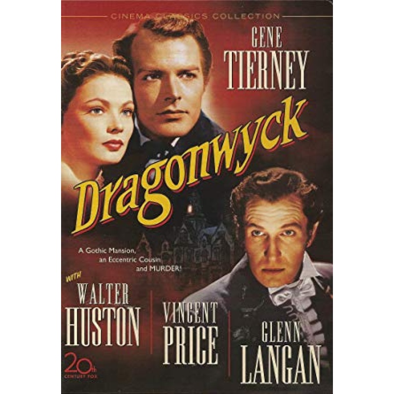 DRAGONWYCK Gene Tierney, Vincent Price 1946