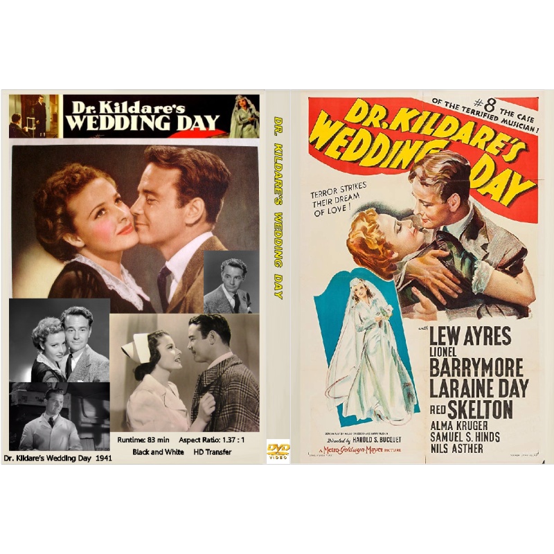 DR. KILDARE'S WEDDING DAY (1941) Lew Ayres Lionel Barrymore