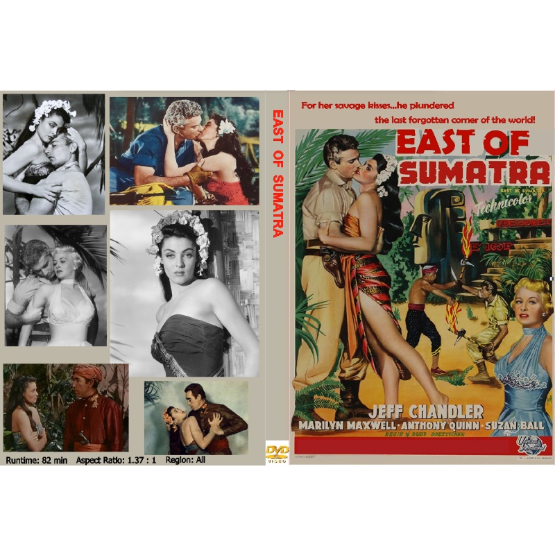 EAST OF SUMATRA (1953) Anthony Quinn Jeff Chandler