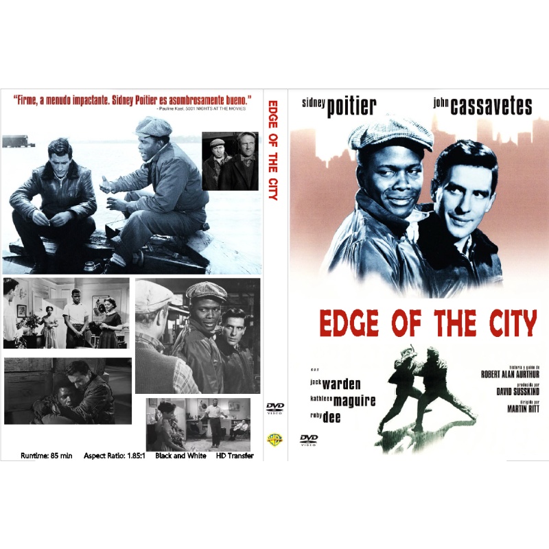 EDGE OF THE CITY (1957) Sidney Poitier John Cassavetes