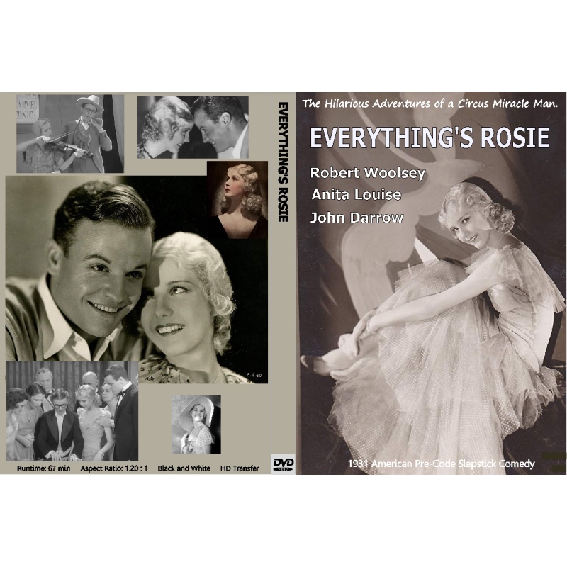 EVERYTHING'S ROSIE (1930) Anita Louise John Darrow