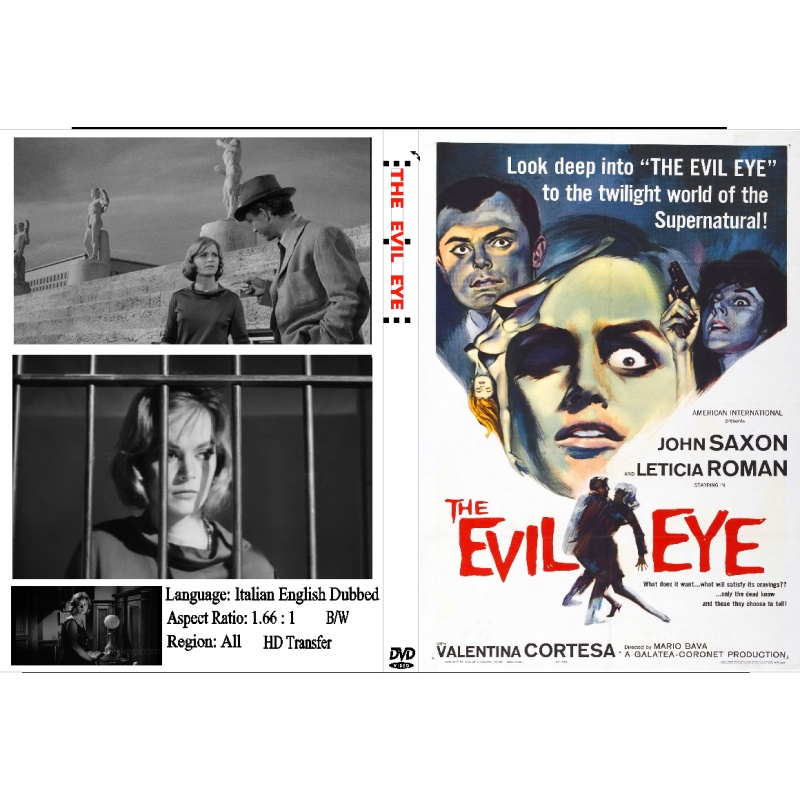 THE EVIL EYE (1963) John Saxon