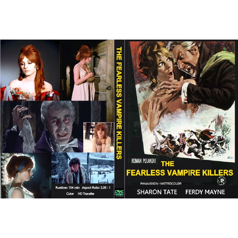 THE FEARLESS VAMPIRE KILLERS (1967) Roman Polanski Sharon Tate