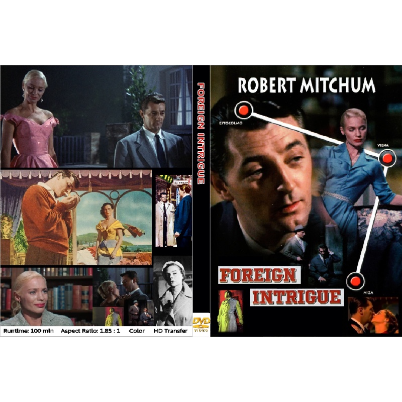 FOREIGN INTRIGUE (1956) Robert Mitchum