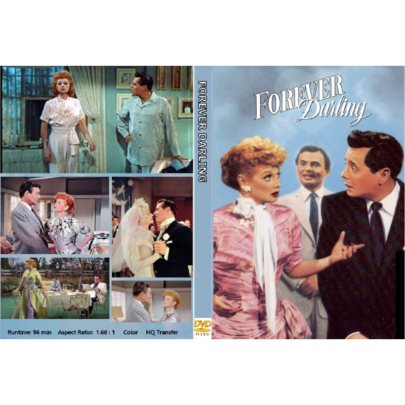 FOREVER DARLING (1956) Lucille Ball Desi Arnaz James Mason