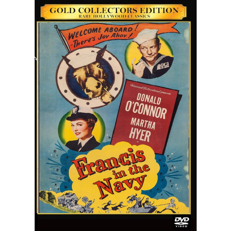 Francis in the Navy (1955) - Donald O'Connor - Martha Hyer - Richard Erdman - DVD (All Region)