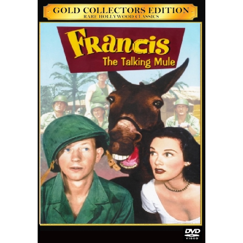 Francis the talking mule (1950) - Donald O'Connor - Patricia Medina - Zasu Pitts - DVD (All Region)