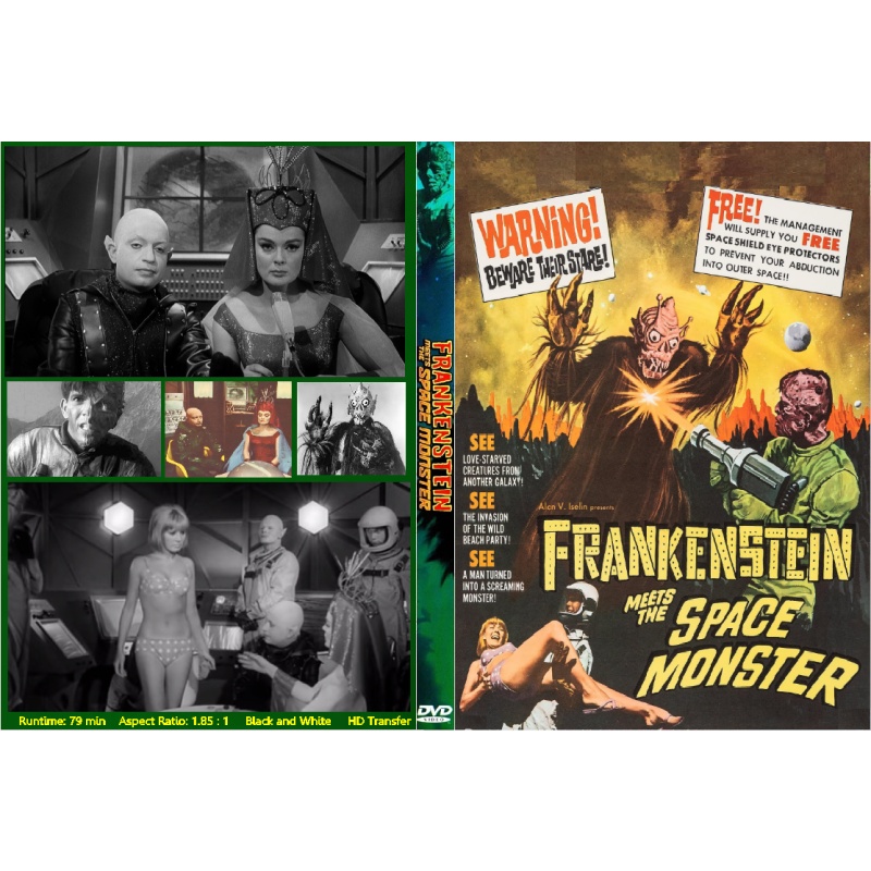 FRANKENSTEIN MEETS THE SPACE MONSTER (1965)