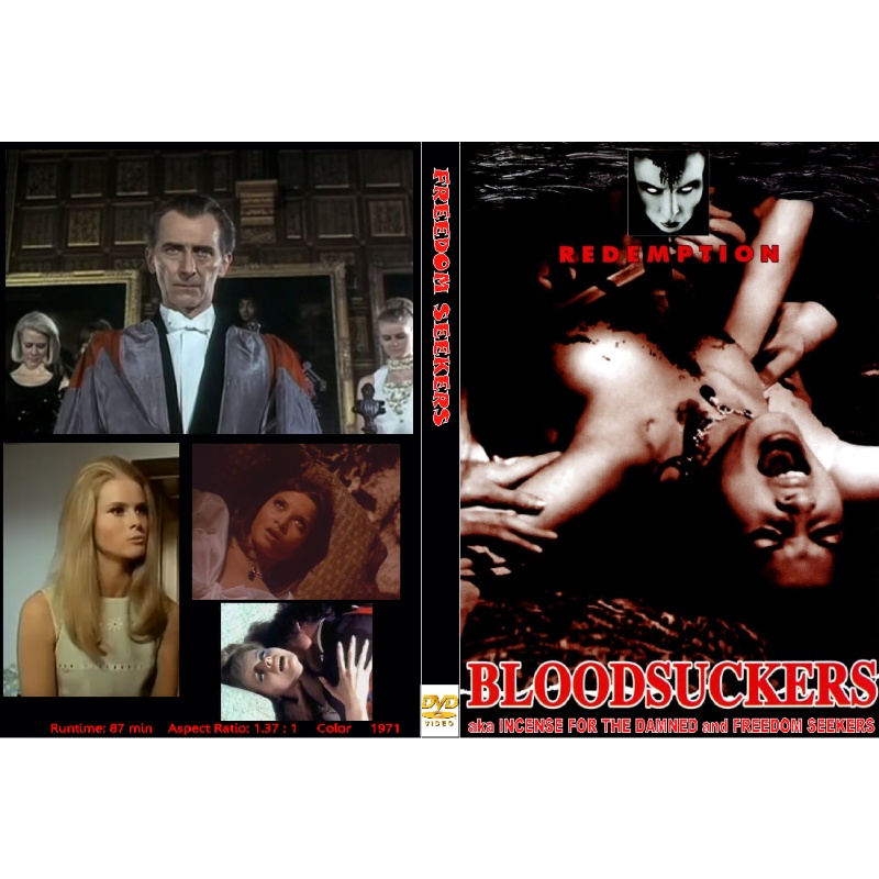 THE FREEDOM SEEKERS aka BLOODSUCKERS aka INCENSE FOR THE DAMNED  (1971) Peter Cushing