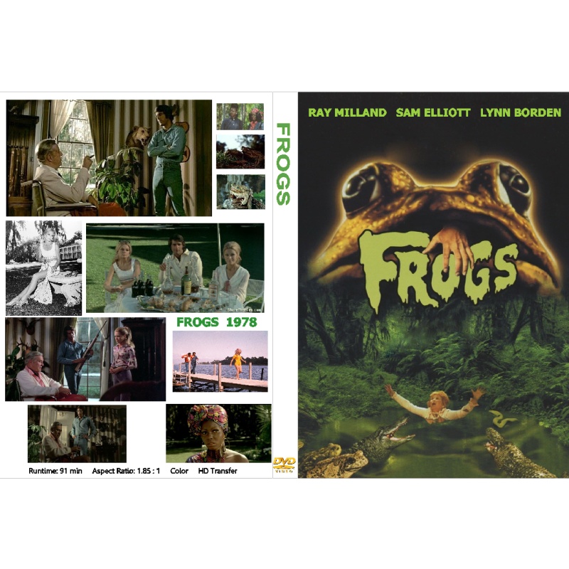 FROGS (1972) Ray Milland