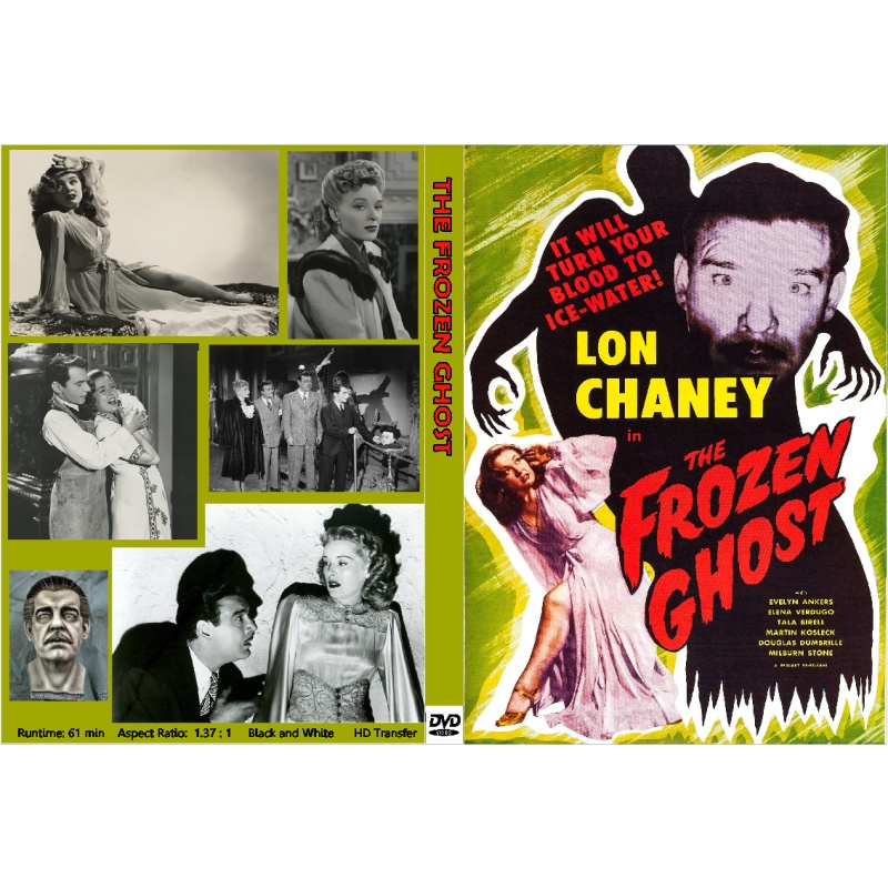 THE FROZEN GHOST (1945) DVD Lon Chaney