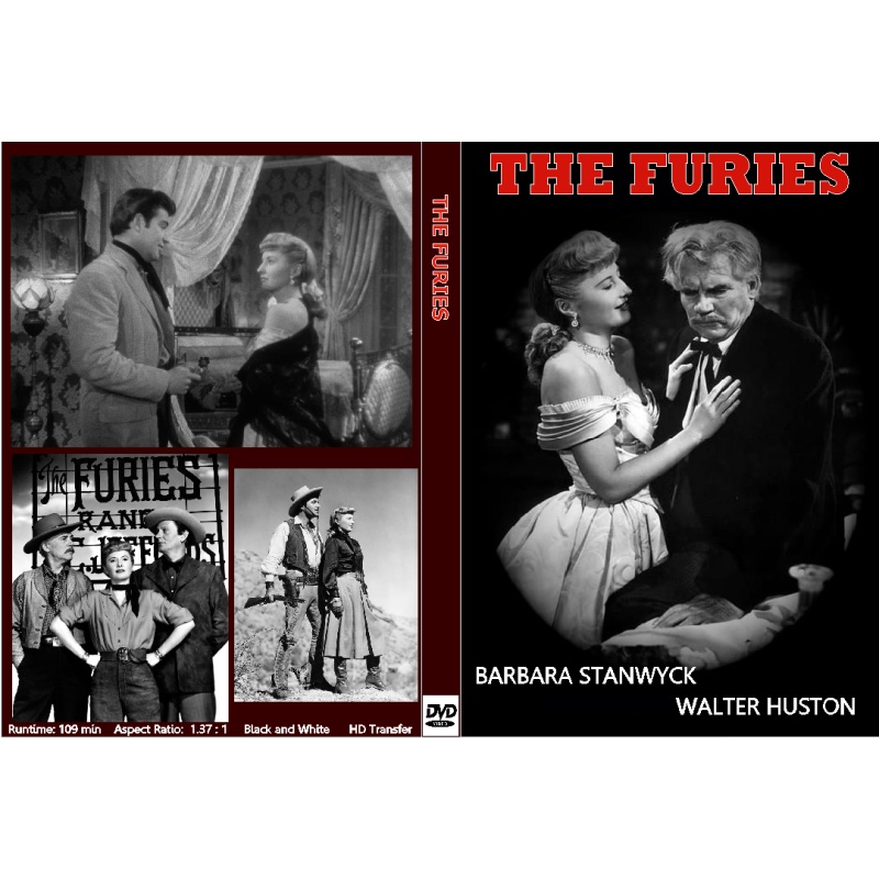 THE FURIES (1950) DVD Barbara Stanwyck