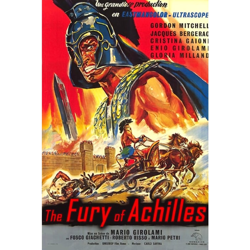 Fury Of Archillies   1962  DVD