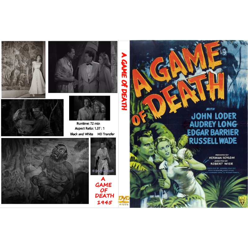 A GAME OF DEATH (1945) DVD