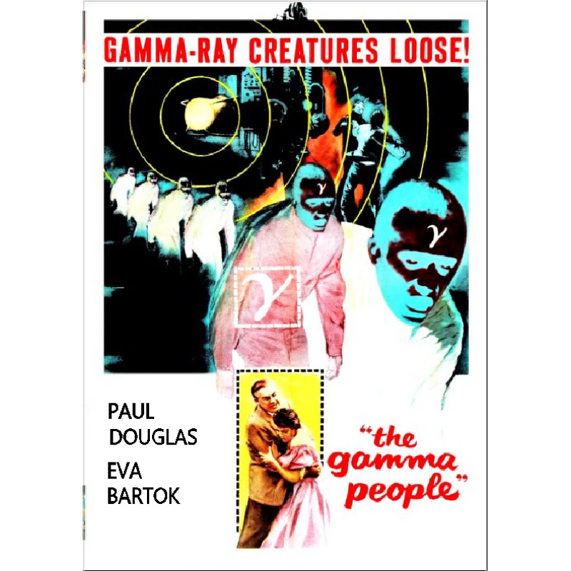 THE GAMMA PEOPLE (1956) Leslie Phillips Paul Douglas Eva Bartok