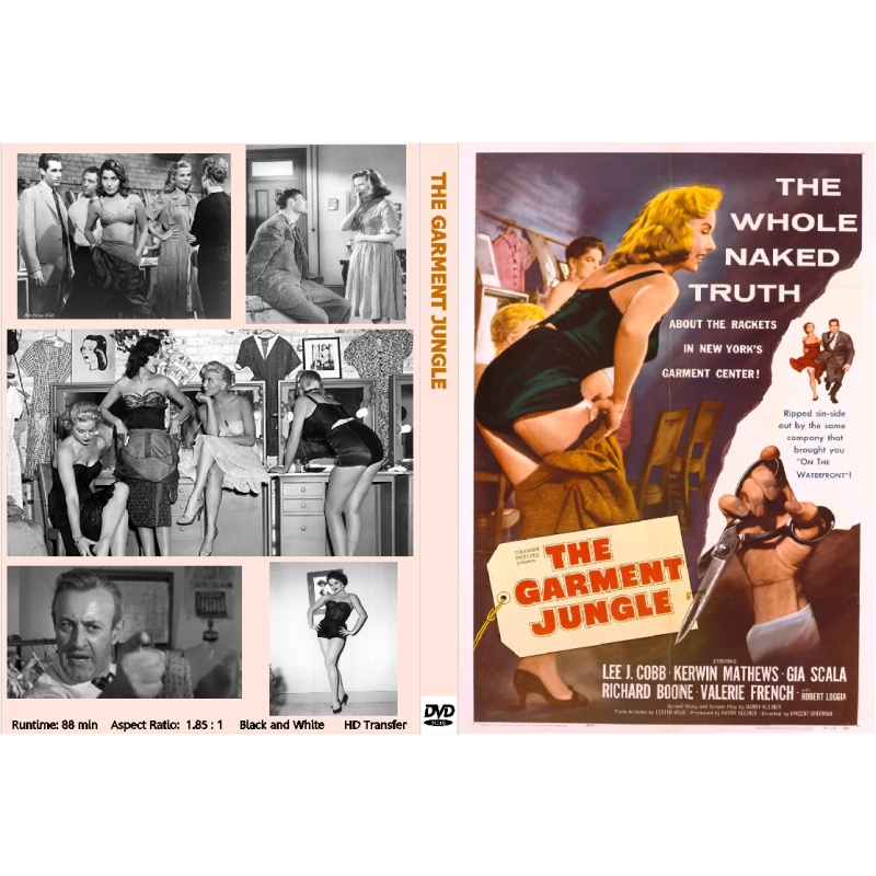 THE GARMENT JUNGLE (1957) DVD Richard Boone