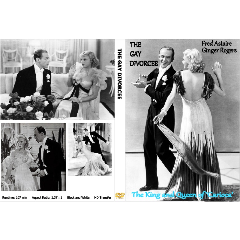 THE GAY DIVORCEE (1934) Fred Astaire Ginger Rogers
