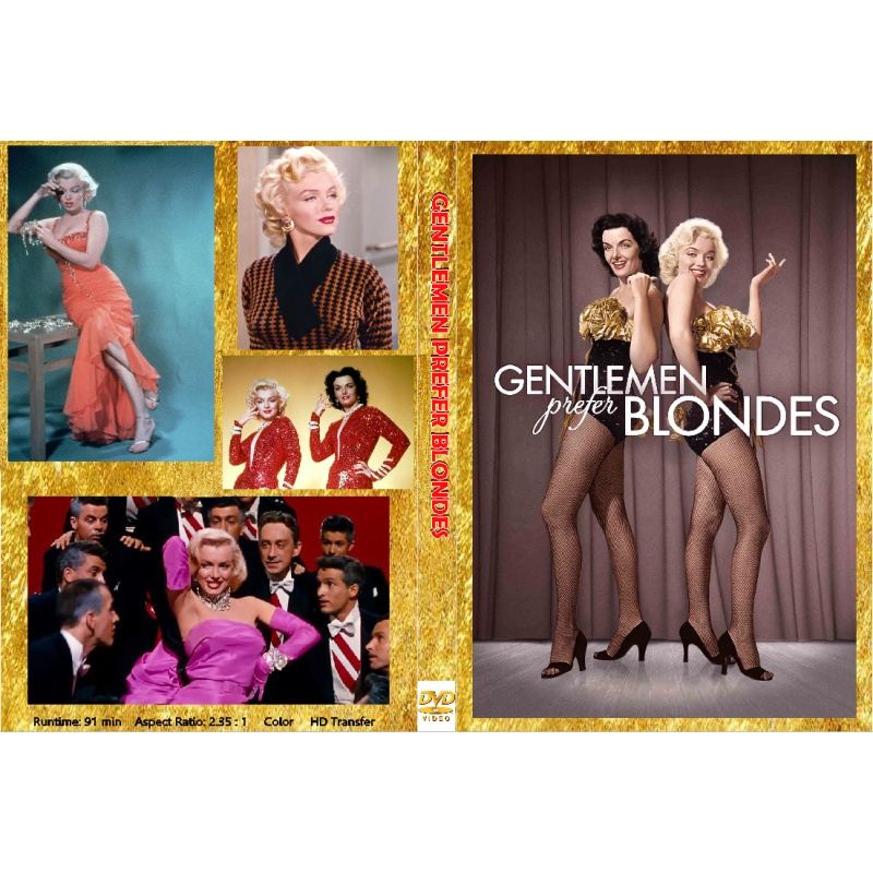 GENTLEMAN PREFER BLONDES (1953) DVD Marilyn Monroe