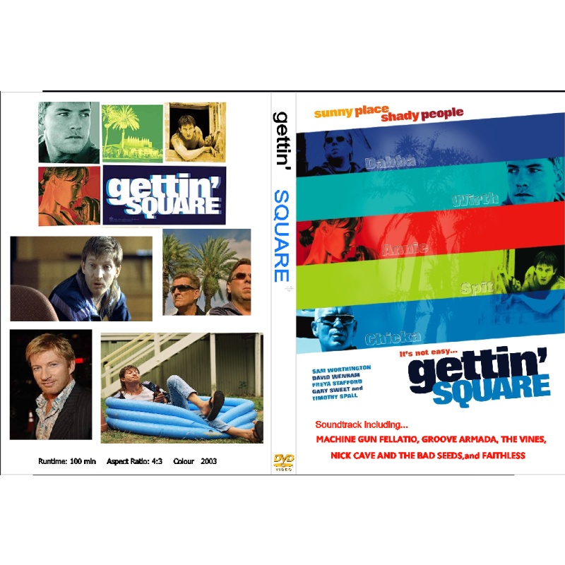 GETTIN' SQUARE (2003) DVD David Wenham, Timothy Spall