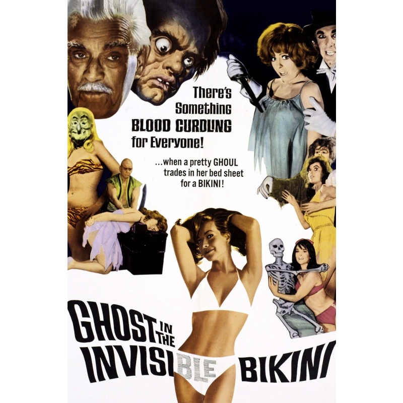 The Ghost In The Invisible Bikini  1966  DVD