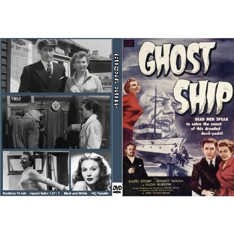 GHOST SHIP (1952)  Hazel Court Dermot Walsh