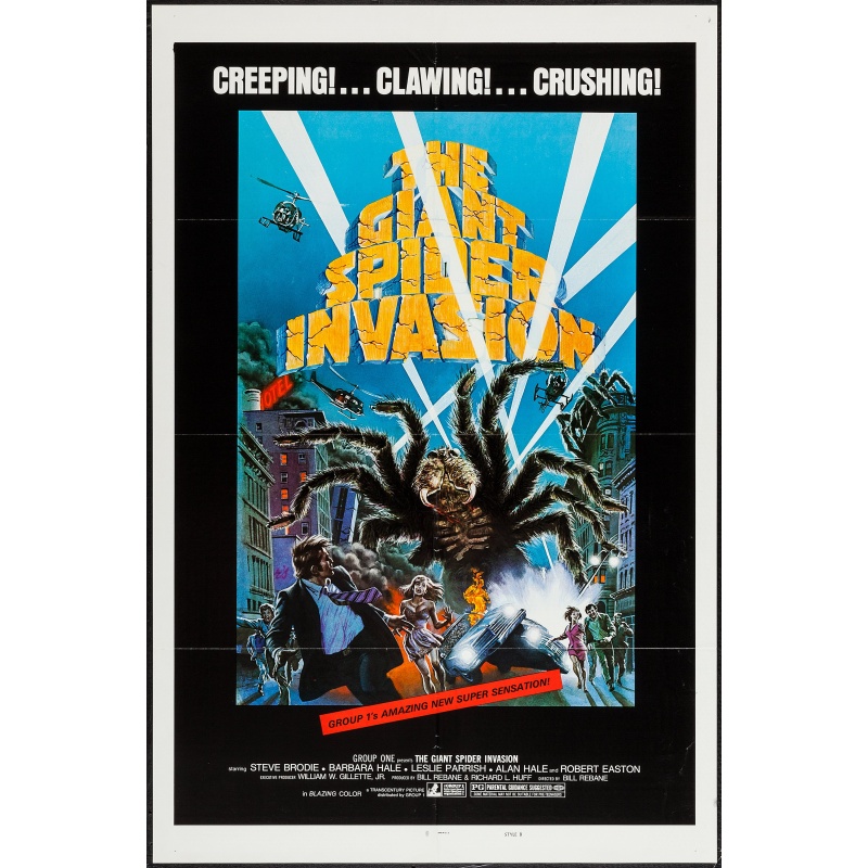 The Giant Spider Invasion   1975  DVD