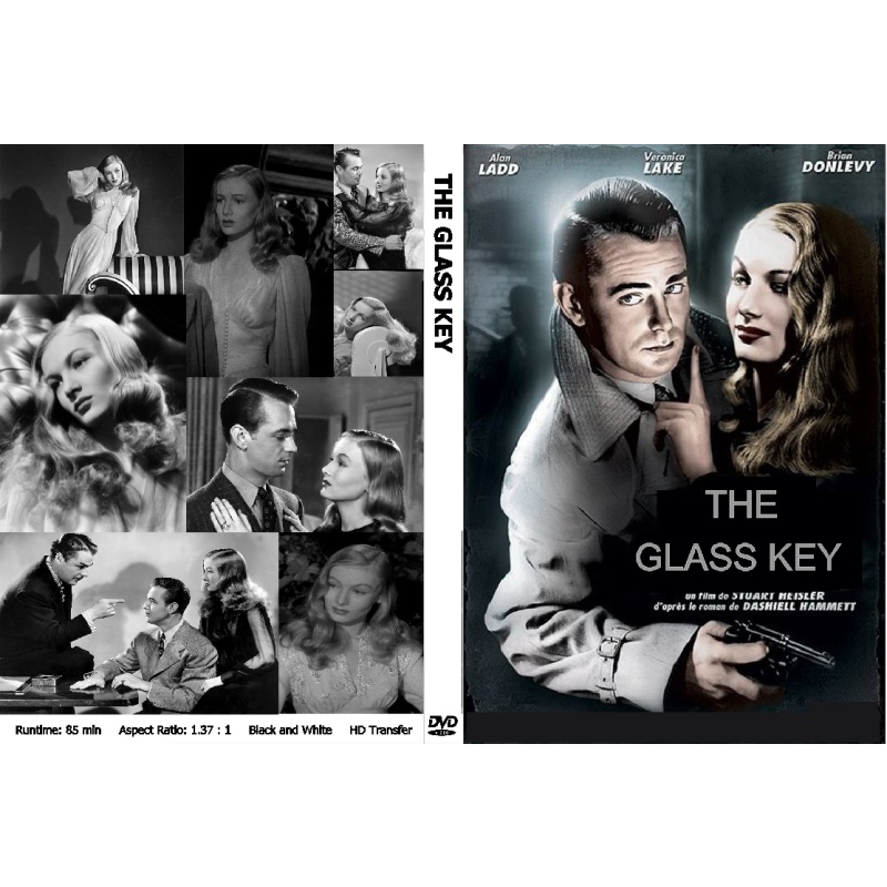 THE GLASS KEY (1942) Alan Ladd Veronica Lake