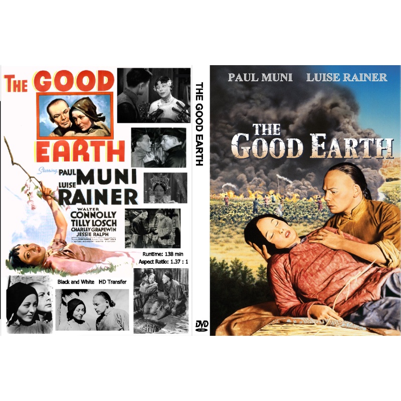 THE GOOD EARTH (1937 Paul Muni Luise Rainer