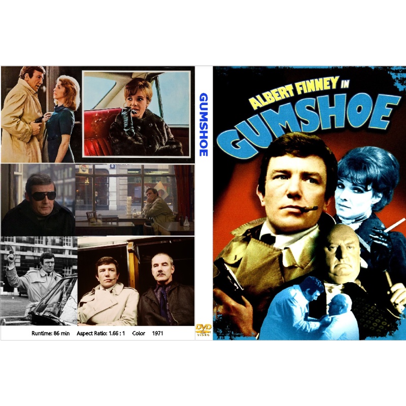 GUMSHOE (1971) Albert Finney Frank Finlay Billie Whitelaw