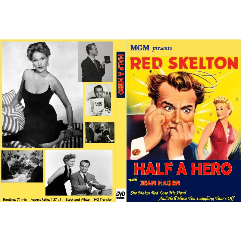 HALF A HERO (1953) Red Skelton